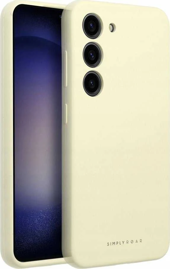 ROAR dėklas CLOUD SKIN skirtas Xiaomi Redmi Note 14 Pro 5G geltonos spalvos