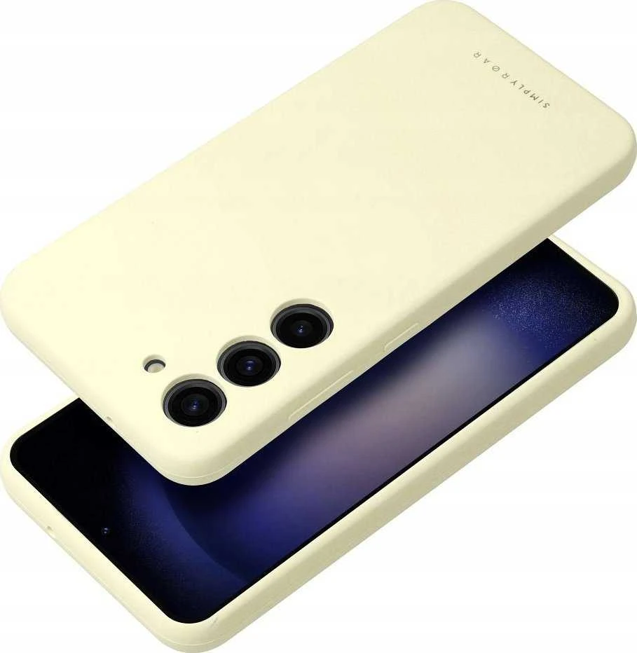 ROAR dėklas CLOUD SKIN skirtas Xiaomi Redmi Note 14 Pro 5G geltonos spalvos