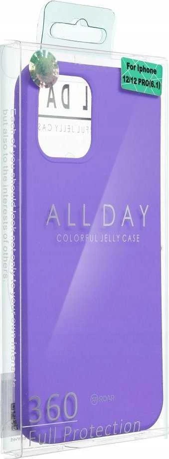 ROAR dėklas COLORFUL JELLY skirtas Xiaomi Redmi Note 14 5G violetinė