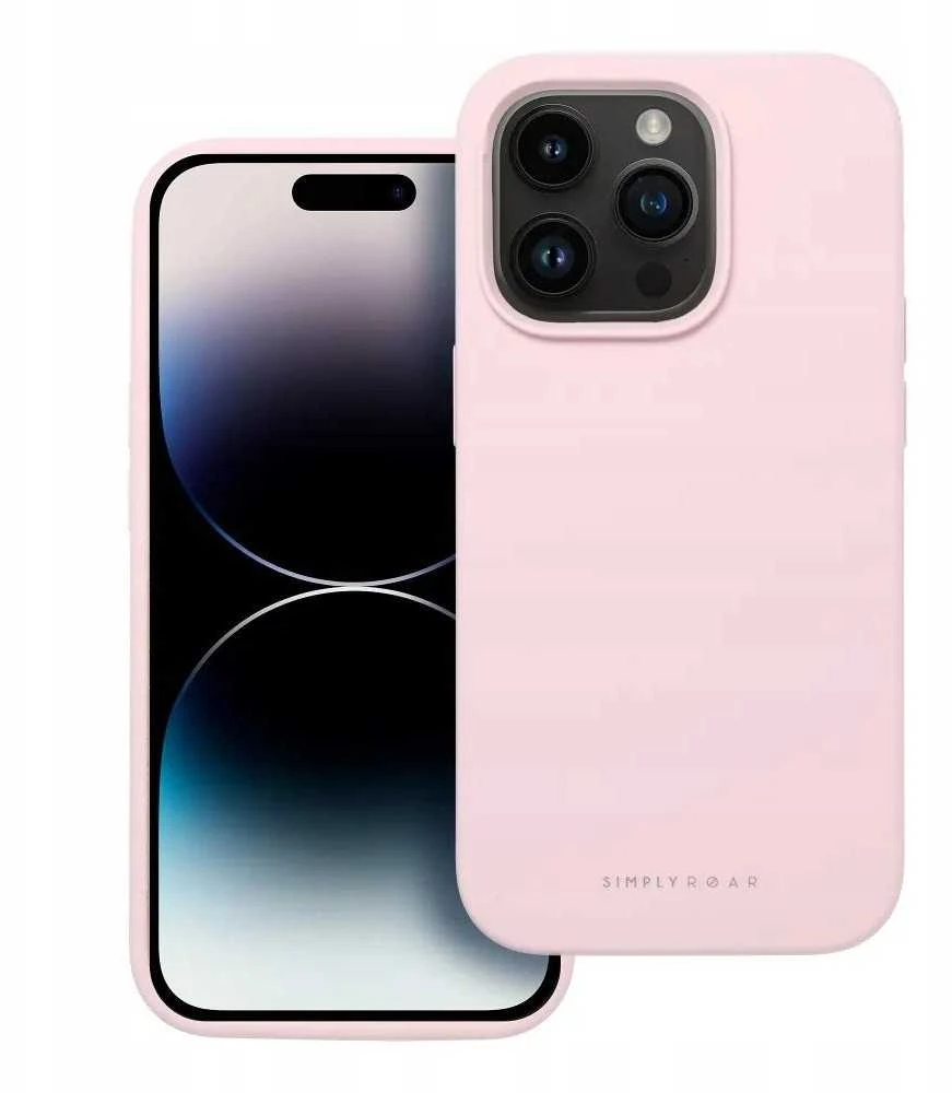 ROAR dėklas CLOUD SKIN IPHONE 16e Light Rožinė