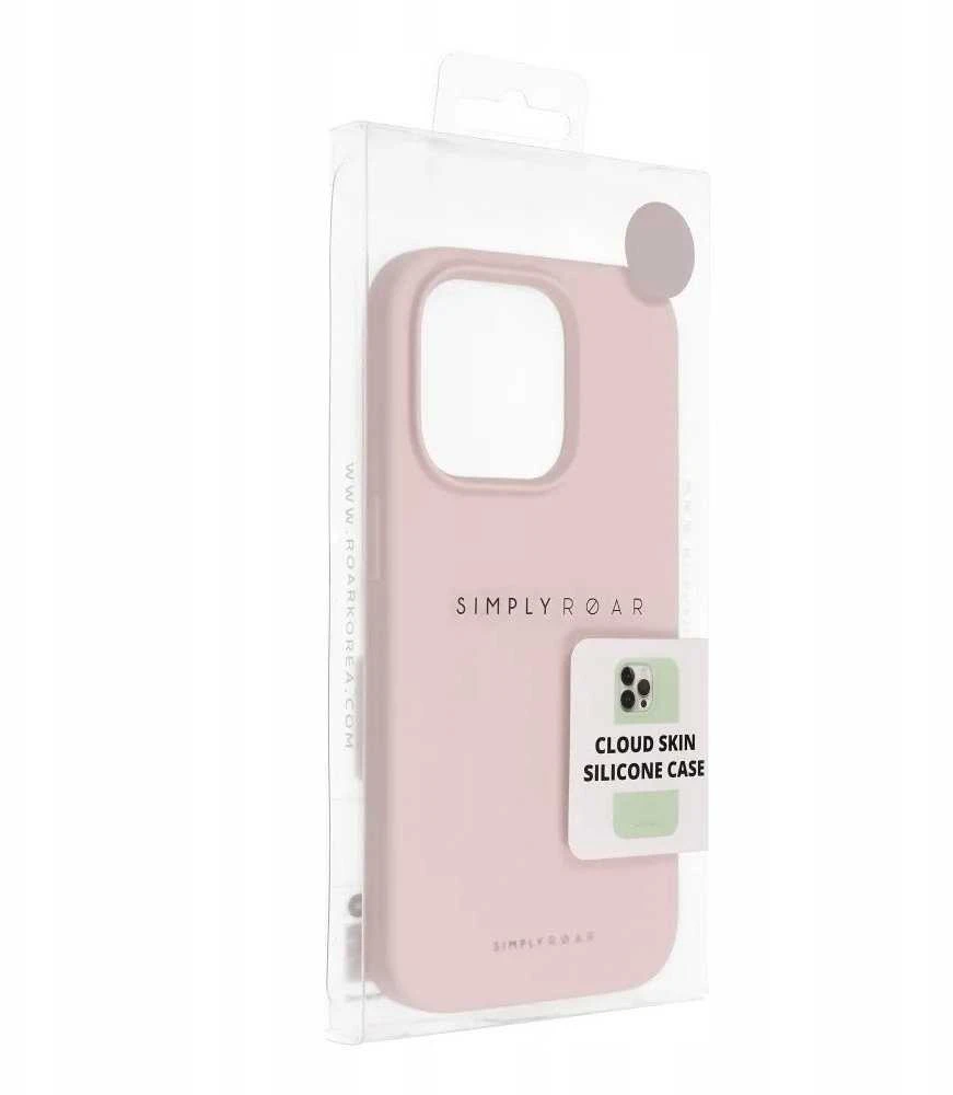 ROAR dėklas CLOUD SKIN IPHONE 16e Light Rožinė
