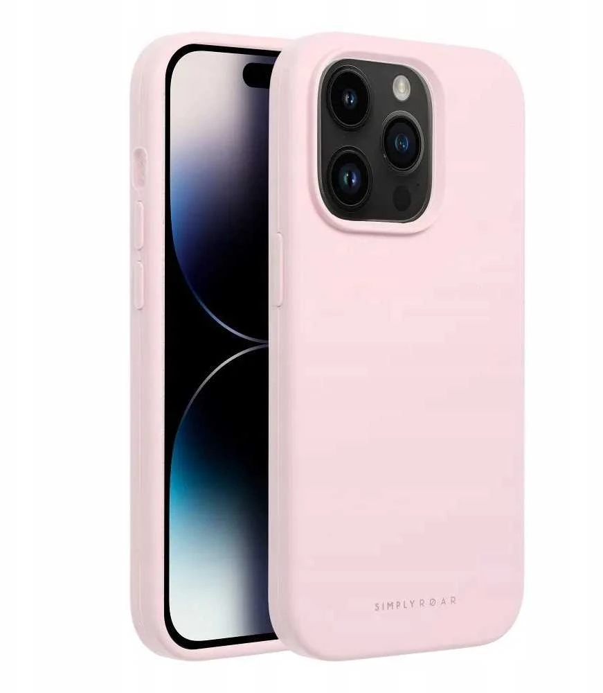 ROAR dėklas CLOUD SKIN IPHONE 16e Light Rožinė