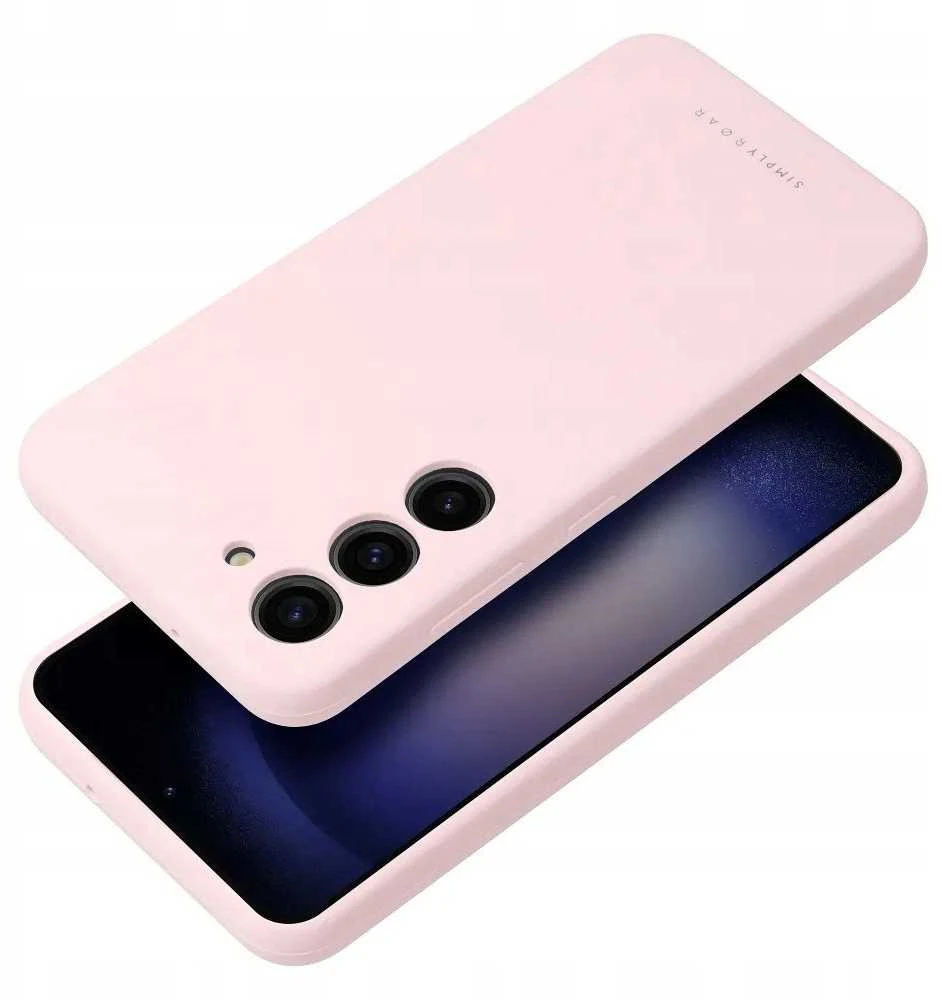 ROAR dėklas CLOUD SKIN skirtas Samsung Galaxy S25 Edge Light rožinės spalvos