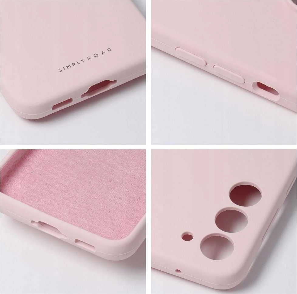 ROAR dėklas CLOUD SKIN skirtas Xiaomi Redmi Note 14 Pro 5G rožinės spalvos