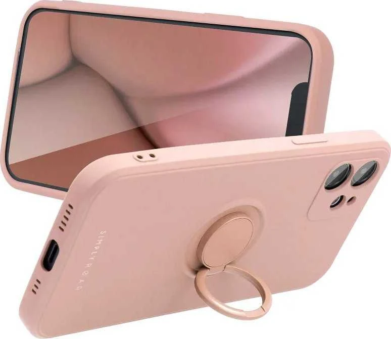Dėklas Roar Amber Case – skirtas iPhone 15 Pro Max, rožinis