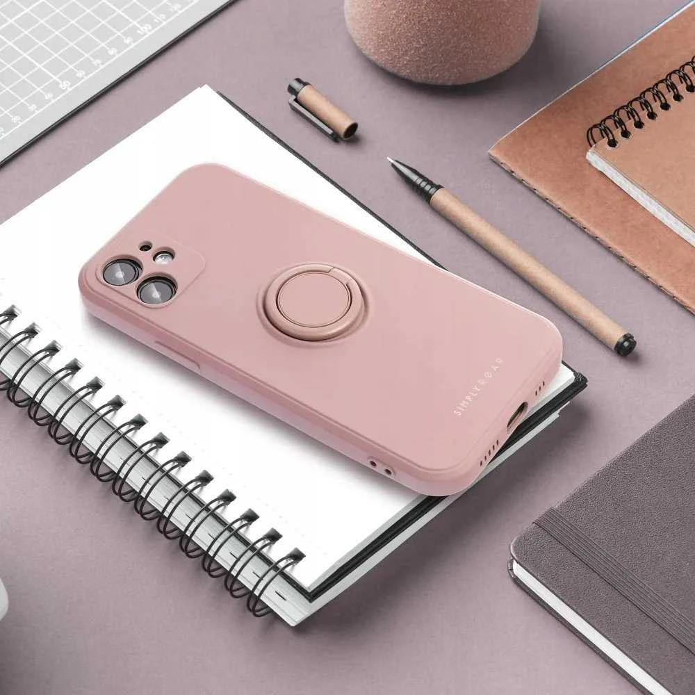 Dėklas Roar Amber Case – skirtas iPhone 15 Pro Max, rožinis