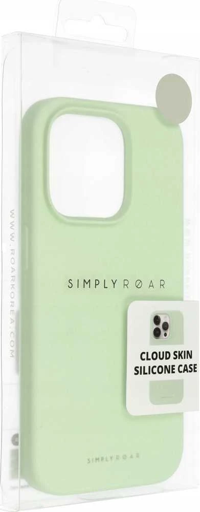 ROAR dėklas CLOUD SKIN, skirtas IPHONE 12 Light žalias
