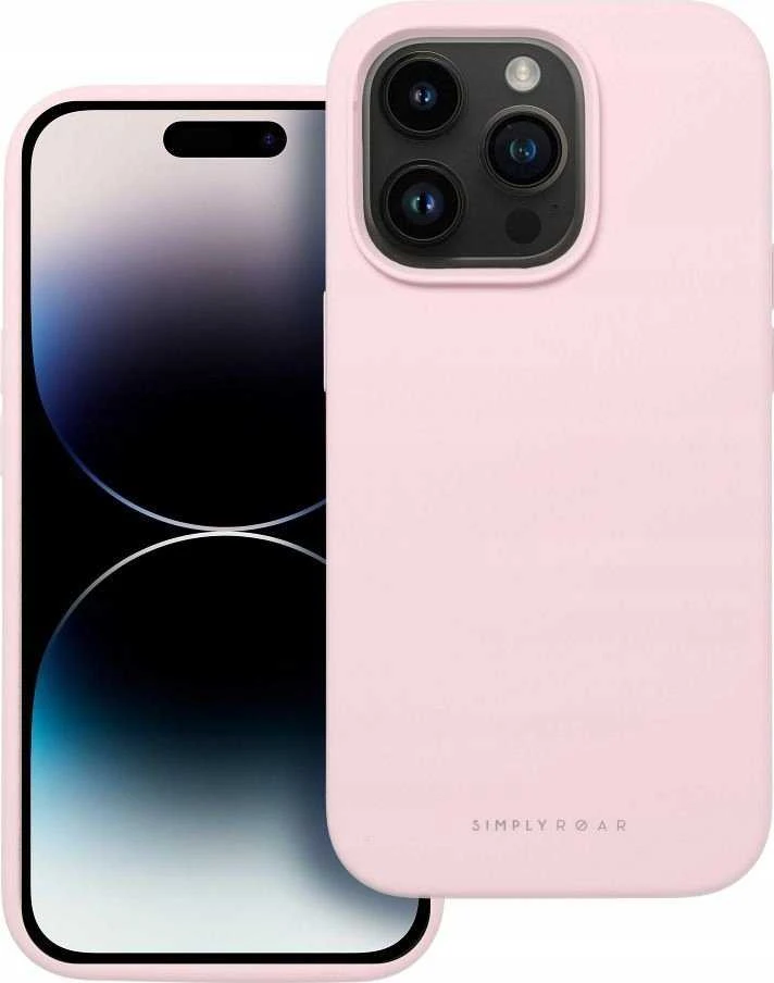 ROAR dėklas CLOUD SKIN, skirtas IPHONE 14 Pro Max Light Rožinė