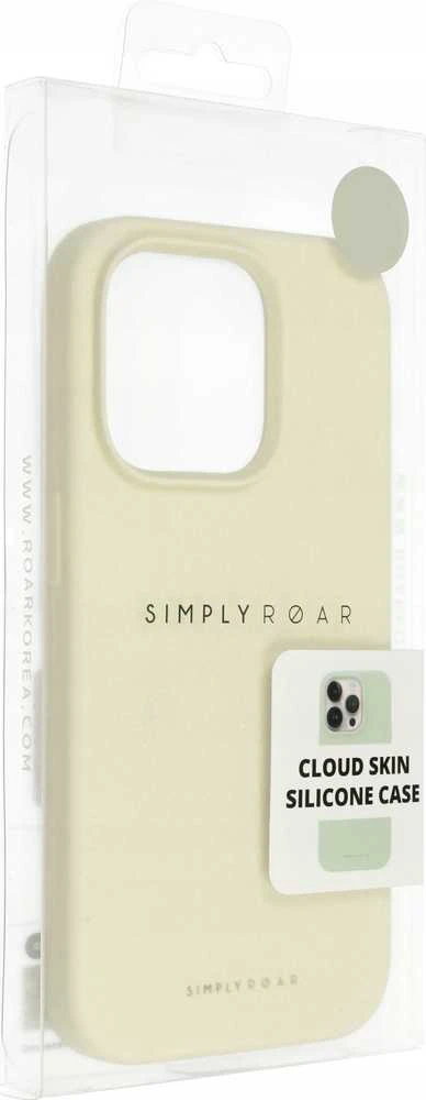 ROAR dėklas CLOUD SKIN, skirtas IPHONE 14 Light Geltona