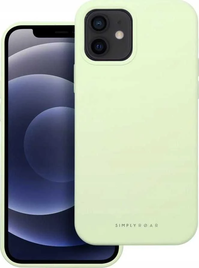 ROAR dėklas CLOUD SKIN, skirtas IPHONE 12 Light žalias