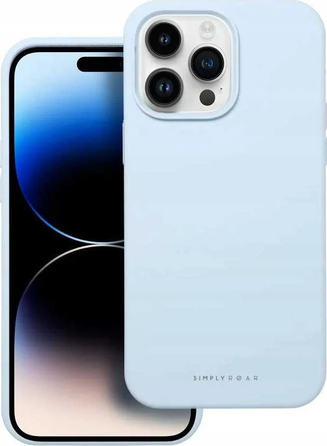 ROAR dėklas CLOUD SKIN, skirtas IPHONE 14 Pro Max Light Mėlyna