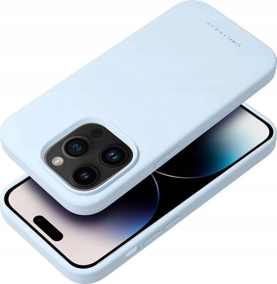 ROAR dėklas CLOUD SKIN, skirtas IPHONE 14 Pro Max Light Mėlyna