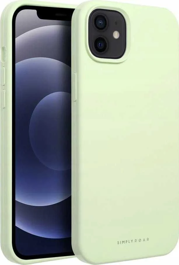 ROAR dėklas CLOUD SKIN, skirtas IPHONE 12 Light žalias