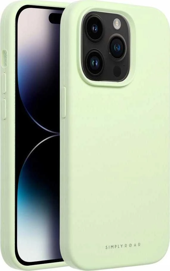 ROAR dėklas CLOUD SKIN, skirtas IPHONE 14 Pro Max Light žalias