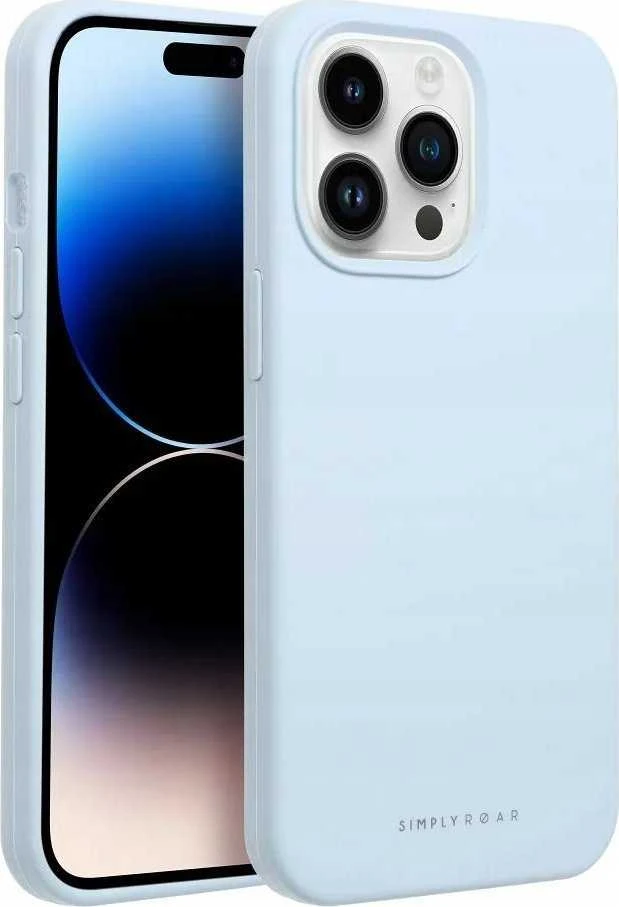 ROAR dėklas CLOUD SKIN, skirtas IPHONE 14 Pro Max Light Mėlyna