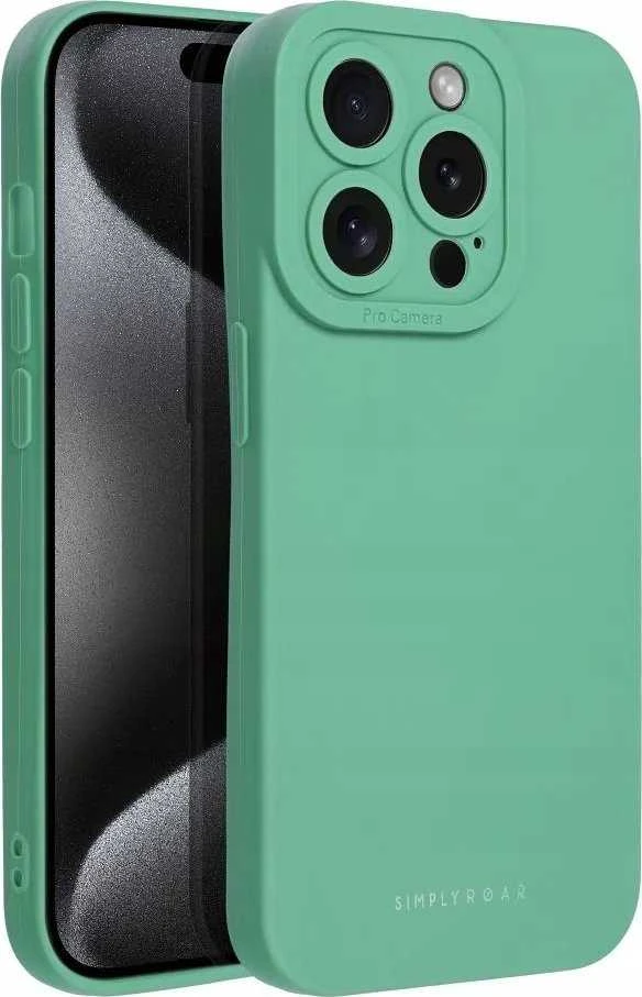 Dėklas ROAR case LUNA for IPHONE 15 Pro Žalias