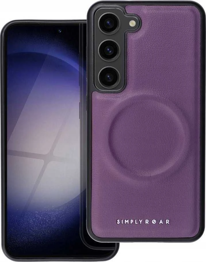 Dėklas Fusion Accessories ROAR case MAG MORNING for IPHONE 15 Pro violetinė