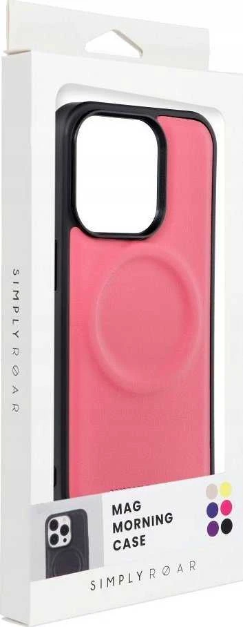 Fusion Accessories ROAR dėklas MAG MORNING, skirtas IPHONE 15 Plus karštai rožinei