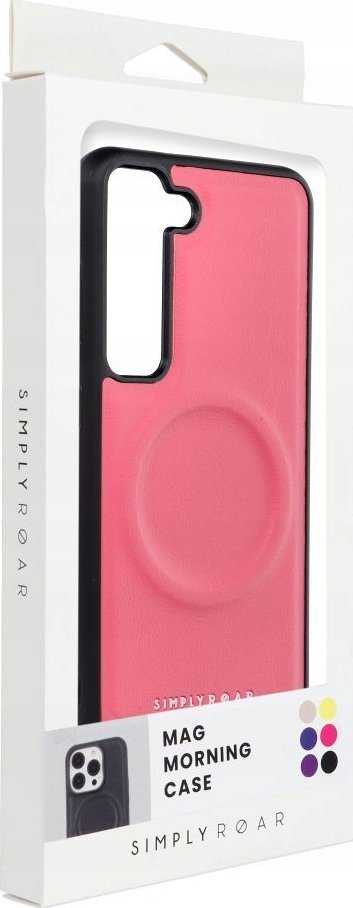 Fusion Accessories ROAR dėklas MAG MORNING skirtas Samsung Galaxy A14 rožinės spalvos