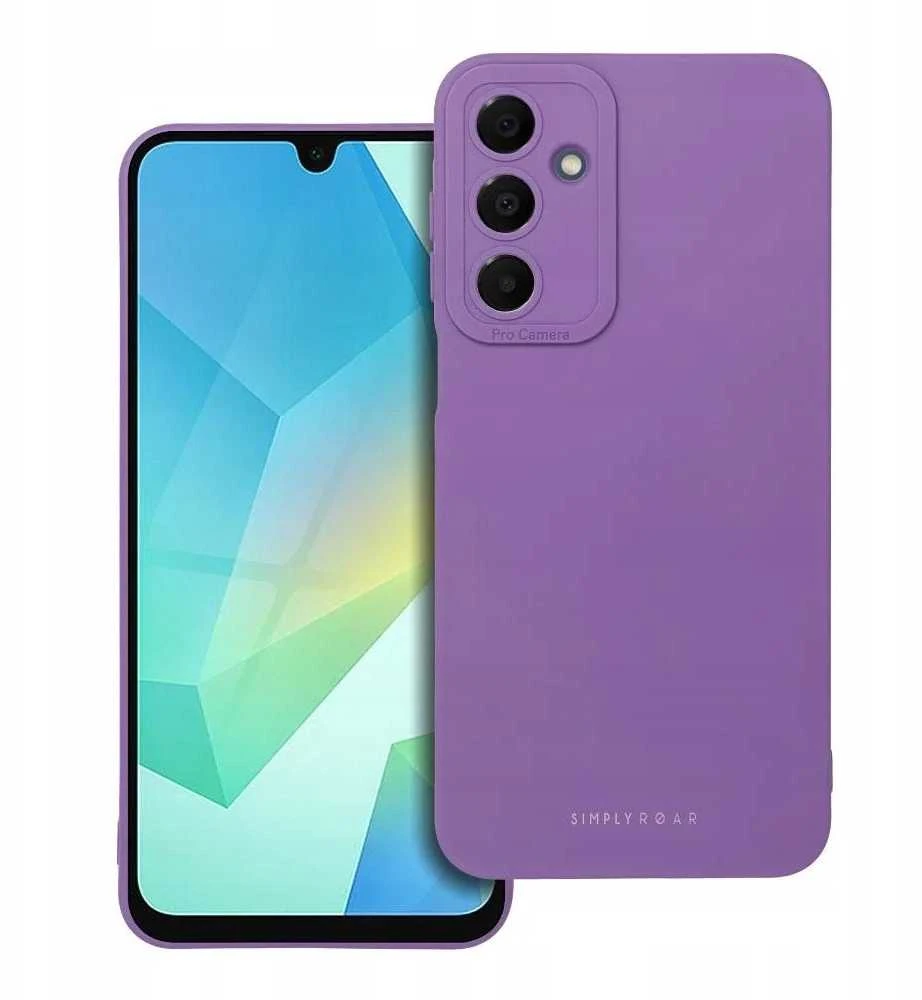 ROAR dėklas LUNA skirtas Samsung Galaxy A16 5G violetinės spalvos