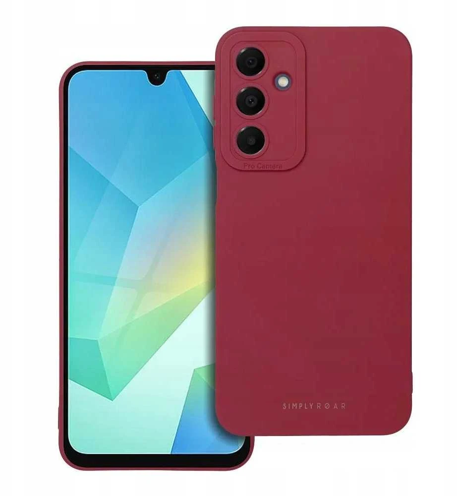 ROAR dėklas LUNA skirtas Samsung Galaxy A16 5G Raudona