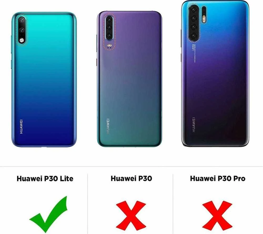 ROAR dėklas ALL DAY COLORFUL JELLY HUAWEI P30 Lite telefonui, skaidrus