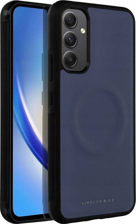 Fusion Accessories ROAR dėklas MAG MORNING skirtas Samsung Galaxy A34 mėlynos spalvos