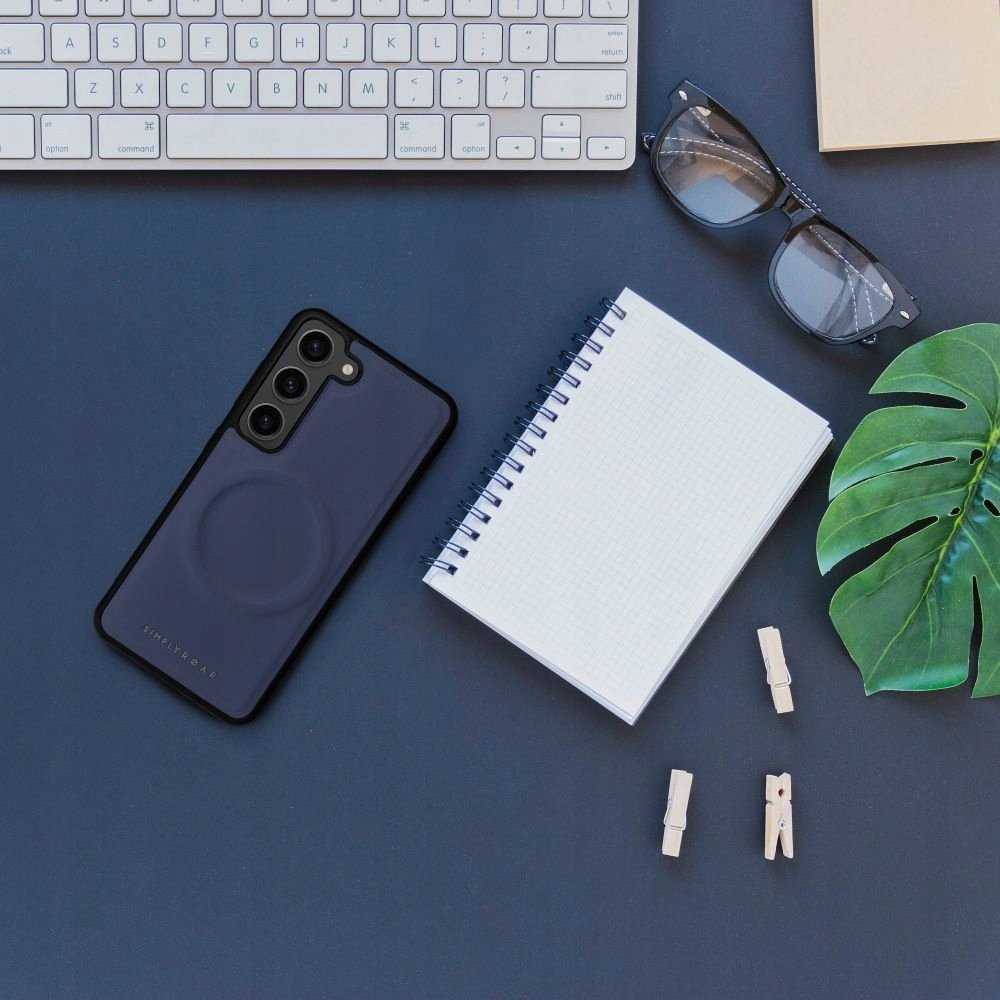 Fusion Accessories ROAR dėklas MAG MORNING skirtas Samsung Galaxy A34 mėlynos spalvos