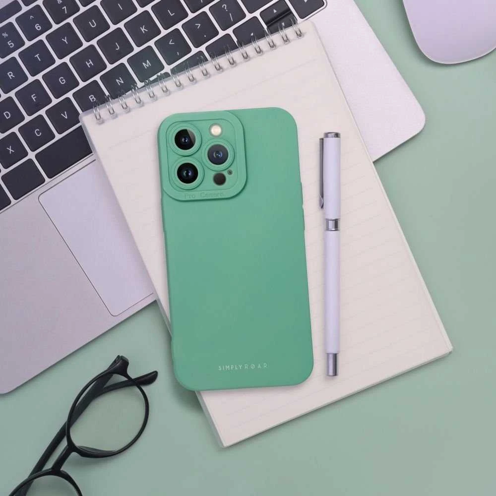 ROAR dėklas LUNA skirtas Samsung Galaxy A52 5G / A52 LTE (4G) / A52s 5G žalios spalvos