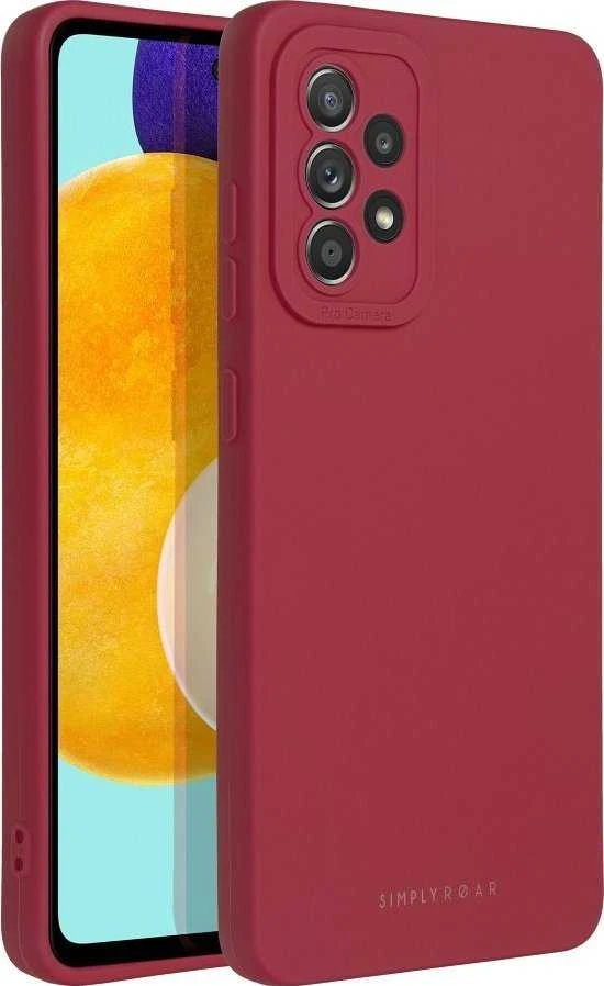 ROAR dėklas LUNA skirtas Samsung Galaxy A52 5G / A52 LTE (4G) / A52s 5G Raudona