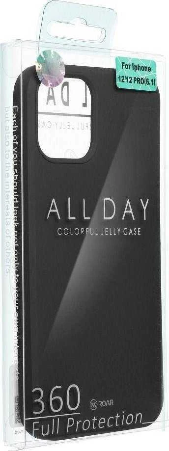 ROAR dėklas COLORFUL JELLY skirtas Samsung Galaxy A53 5G juodos spalvos