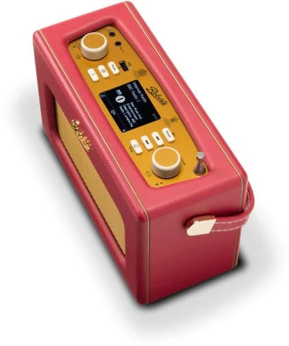 Roberts Radio Revival iStream3L Classic Raudona