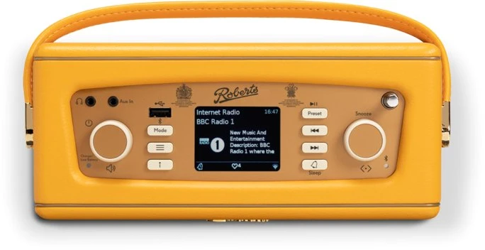 Radio Roberts Radio Revival iStream3L Sunshine Geltona