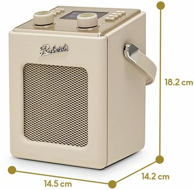 Roberts Radio „Revival Mini 2“ pastelinė kreminė spalva