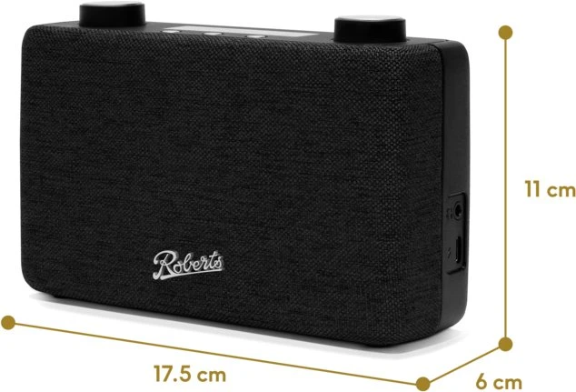 Roberts Radio Žaisti 11 Juoda