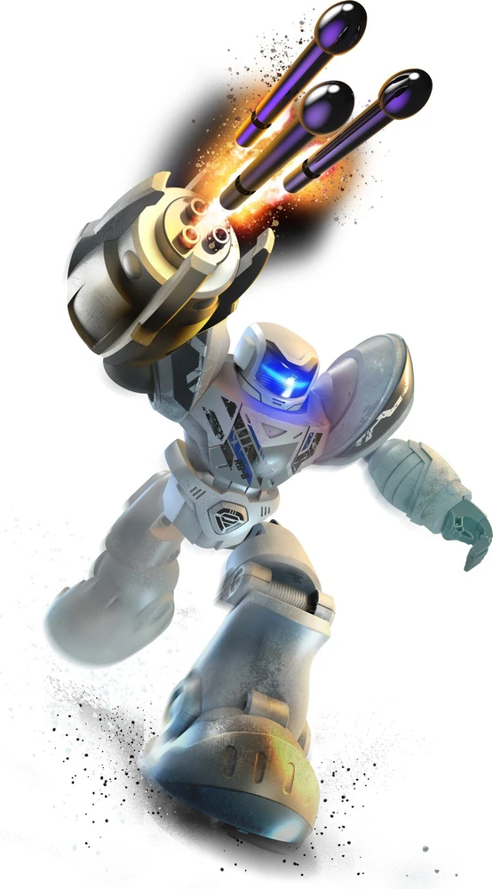 Silverlit Interaktyvus baltas robotas Robo Blast DUMEL