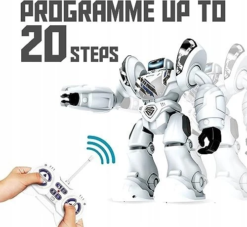 Silverlit Interaktyvus baltas robotas Robo Blast DUMEL