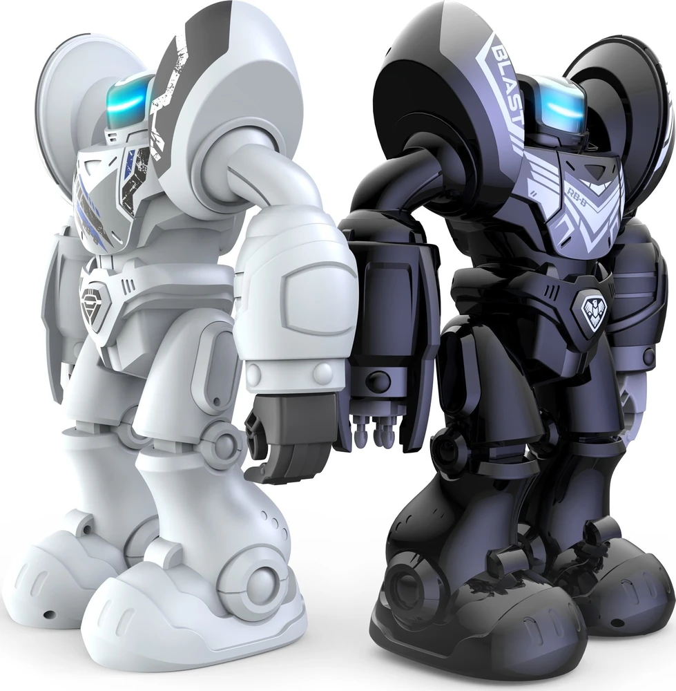 Interaktyvus juodas robotas Robo Blast DUMEL