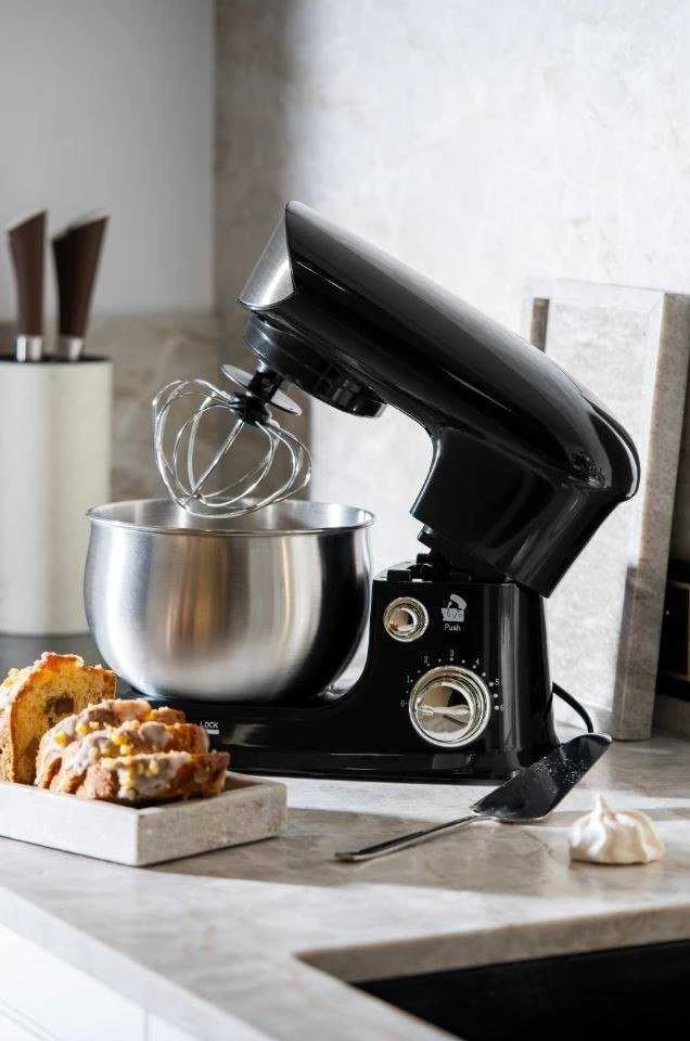 Adler | Planetary virtuvinis kombainas | AD 4226b | 1200 W | Greičių skaičius 6 | Bowl capacity 3.5 L | Juodas