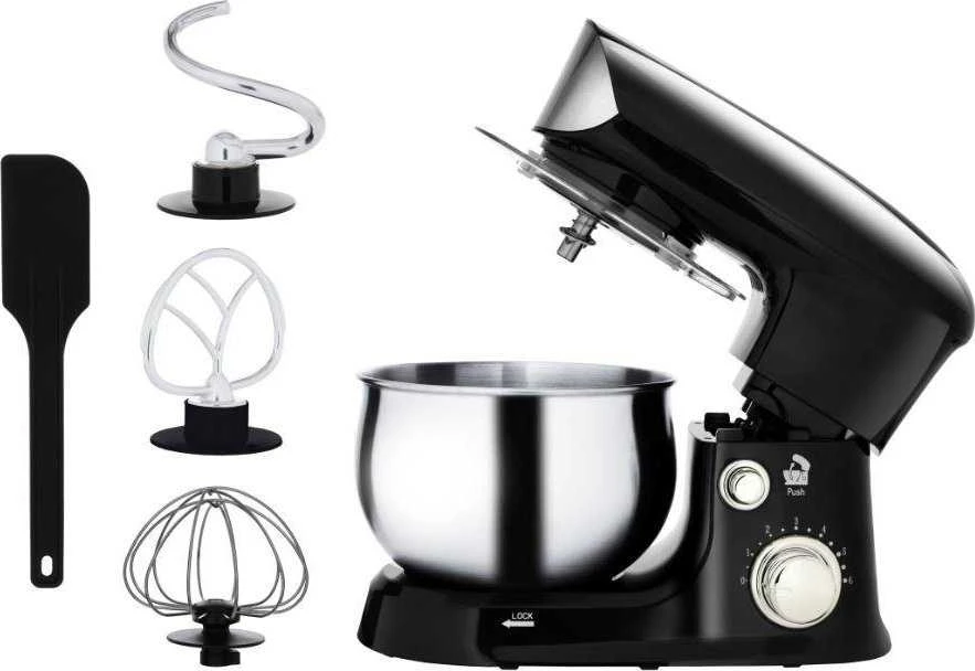 Adler | Planetary virtuvinis kombainas | AD 4226b | 1200 W | Greičių skaičius 6 | Bowl capacity 3.5 L | Juodas