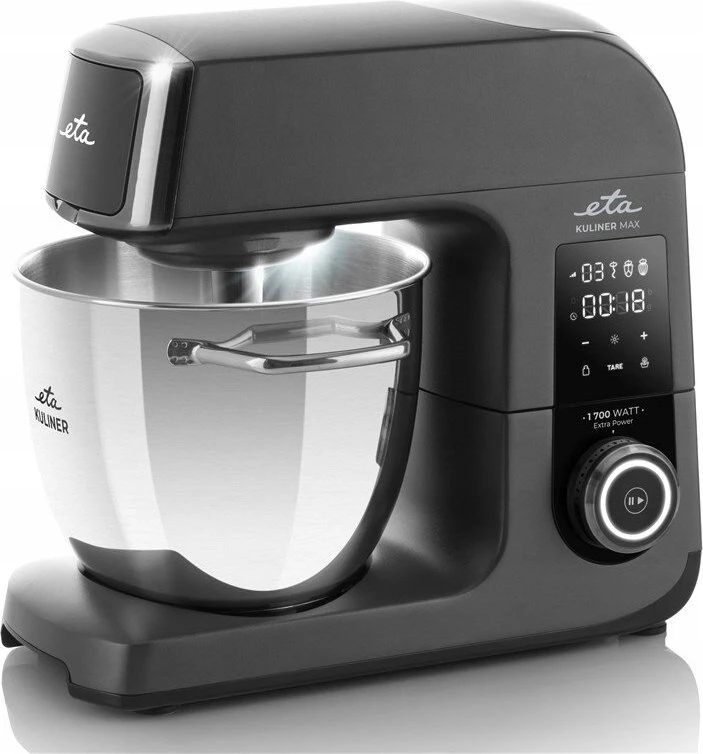 Virtuvinis kombainas ETA Kitchen Machine | ETA203890010 Gratus Kuliner II Max | 1700 W | Greičių skaičius 12 | Bowl capacity 6.7 L | Gray