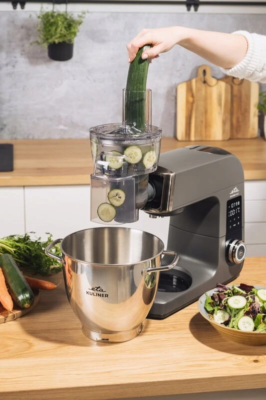Virtuvinis kombainas ETA Kitchen Machine | ETA203890010 Gratus Kuliner II Max | 1700 W | Greičių skaičius 12 | Bowl capacity 6.7 L | Gray