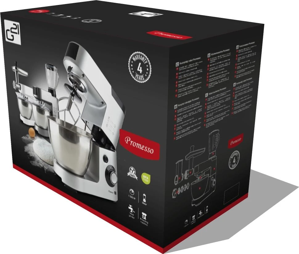 Virtuvinis kombainas G21 Aliuminio 6008151