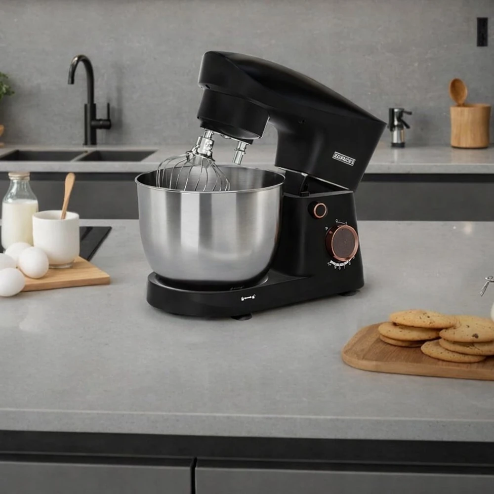 HEINRICH'S HKM 8077 Küchenmaschine Titan