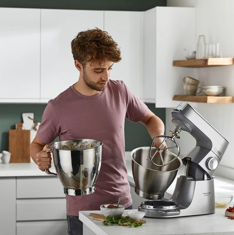 Virtuvinis kombainas Kenwood Titanium Chef Baker KVC85.594SI