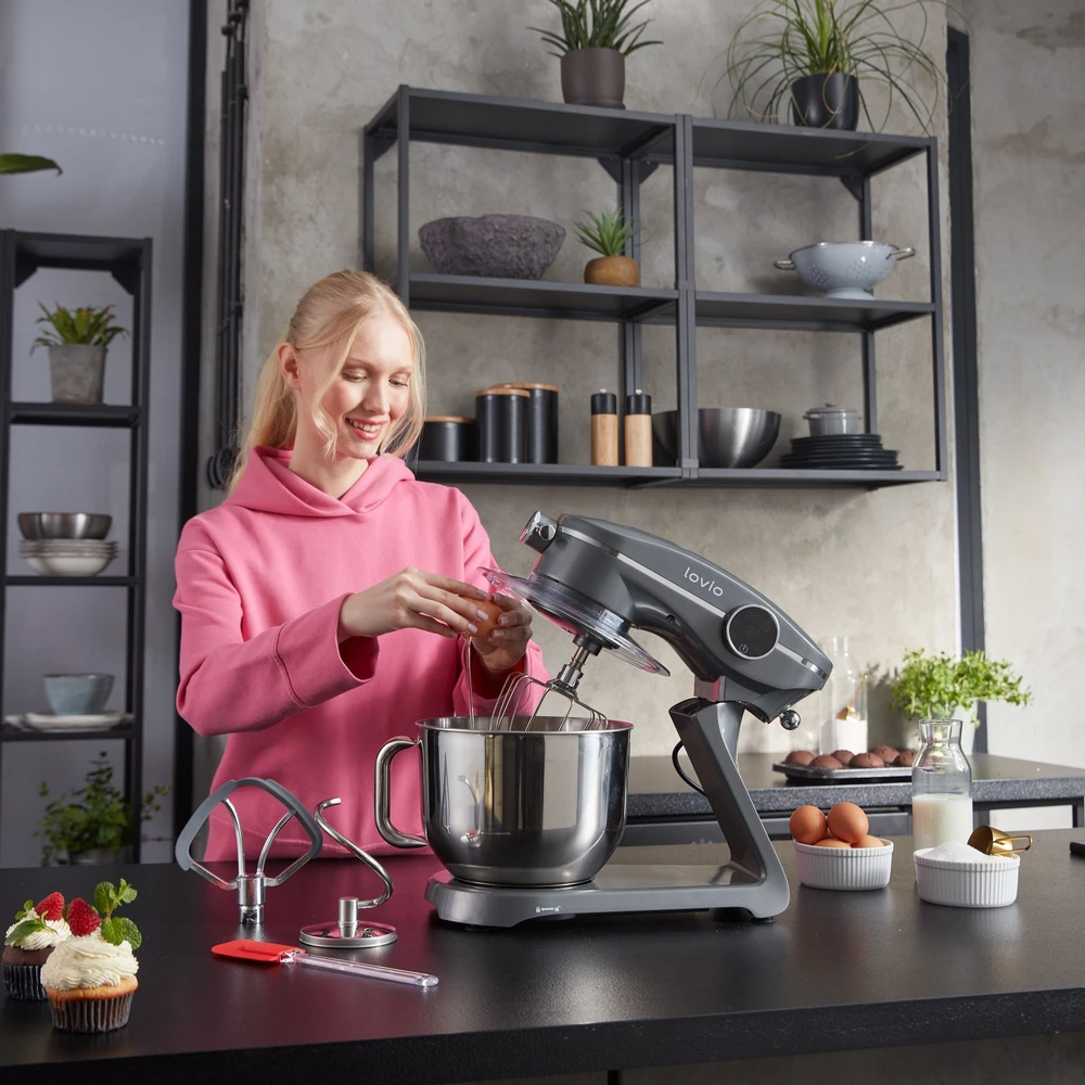 Virtuvinis kombainas Lovio LVSTM03PGY ChefMaster Pilkas