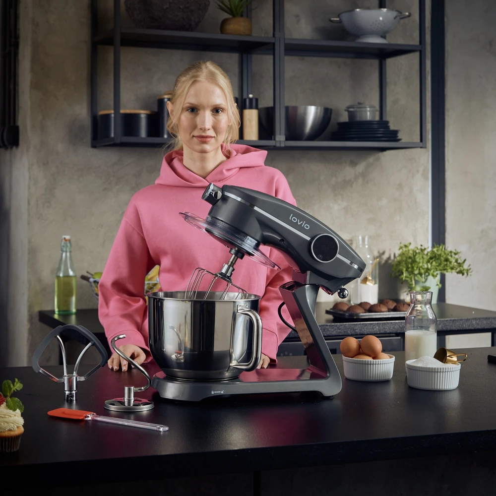 Virtuvinis kombainas Lovio LVSTM03PGY ChefMaster Pilkas
