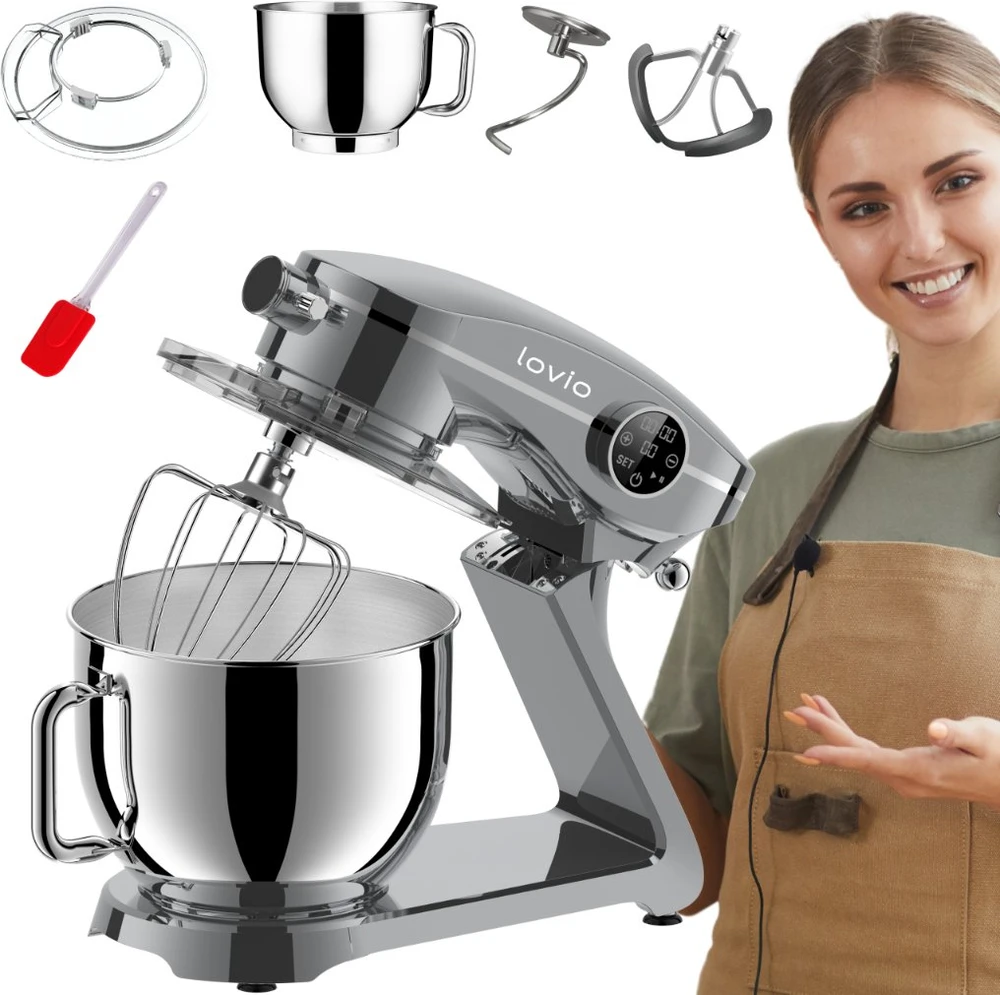 Virtuvinis kombainas Lovio LVSTM03PGY ChefMaster Pilkas