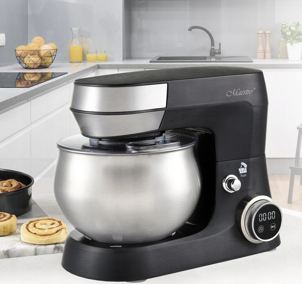 Virtuvinis kombainas Mikseris - Feel-Maestro MR-558 su 5L Dubeniu, 2000W, Juodas