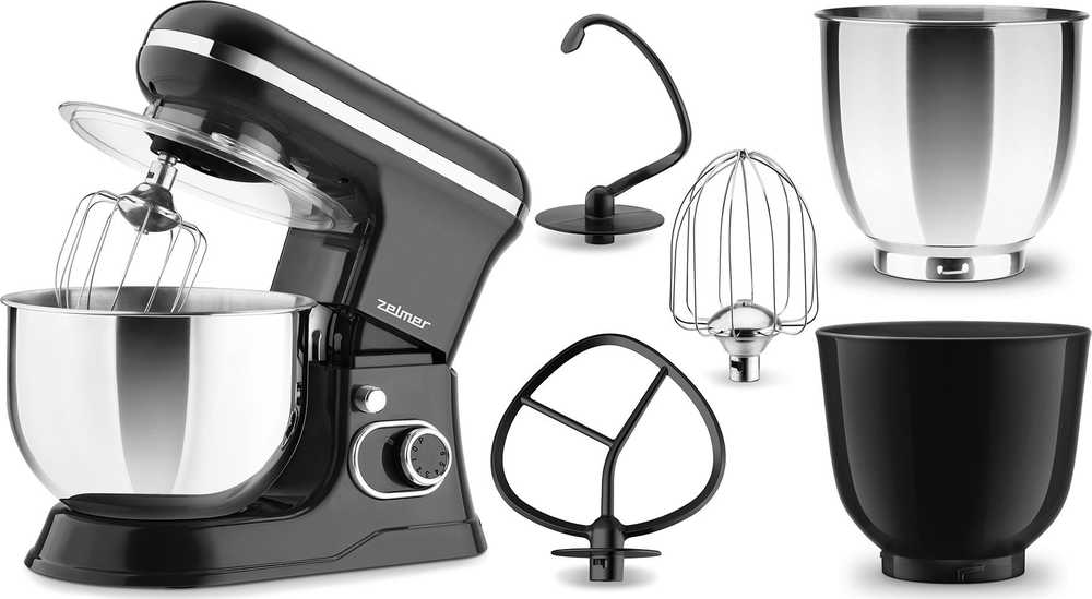 Virtuvinis kombainas Zelmer ZKR1355 juoda